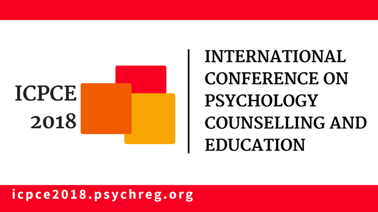 1st International Conference on Psychology, Counselling and Education (ICPCE 2018)